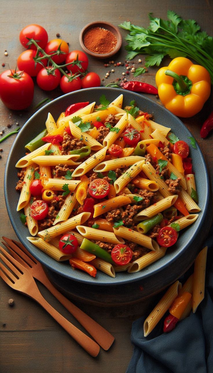 Pasta bolognaise penne