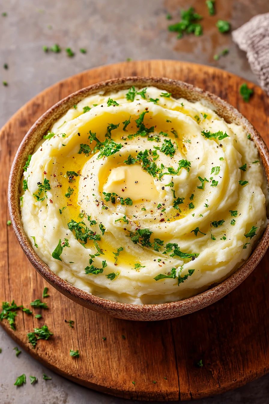Homemade mash potato